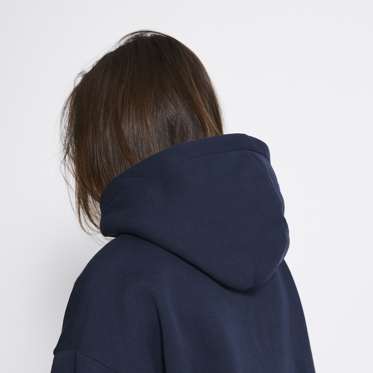 Heavy hoodie "Hilma" Dark Blue